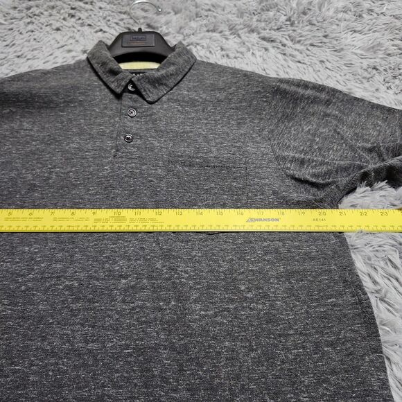 Billabong Polo Shirt Mens XL Gray Short Sleeve Pocket Casual Surf Skate XL Tee - Picture 6 of 8